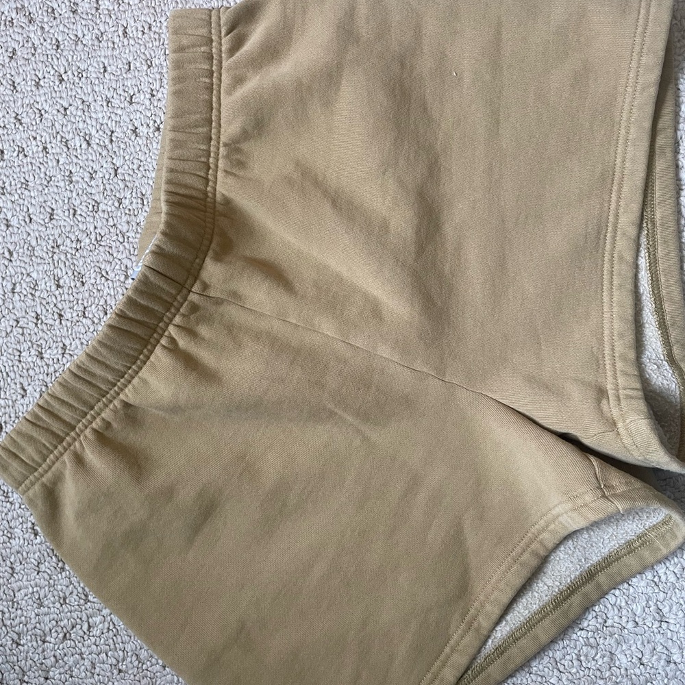 TNA Women's Athletic Shorts in Tan